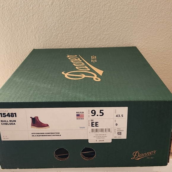 Danner Bull Run Chelsea Mens Sz 9.5 EE - Picture 11 of 16